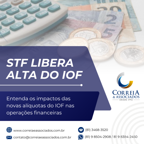 IOF Sobe, Mas Risco Sacado Fica de Fora: Entenda a Decisão do STF